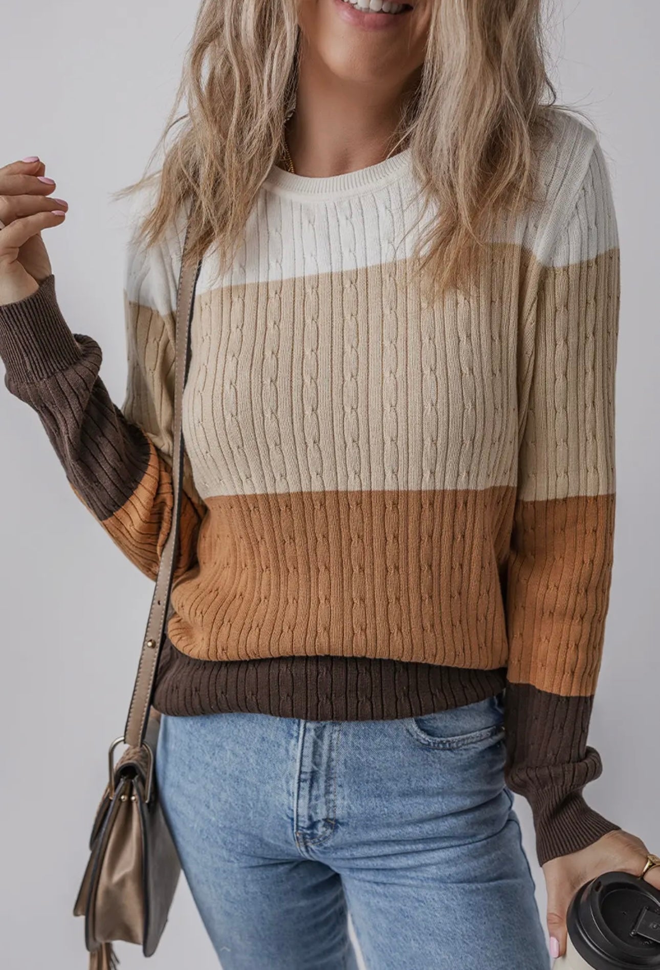 Colorblock Sweater