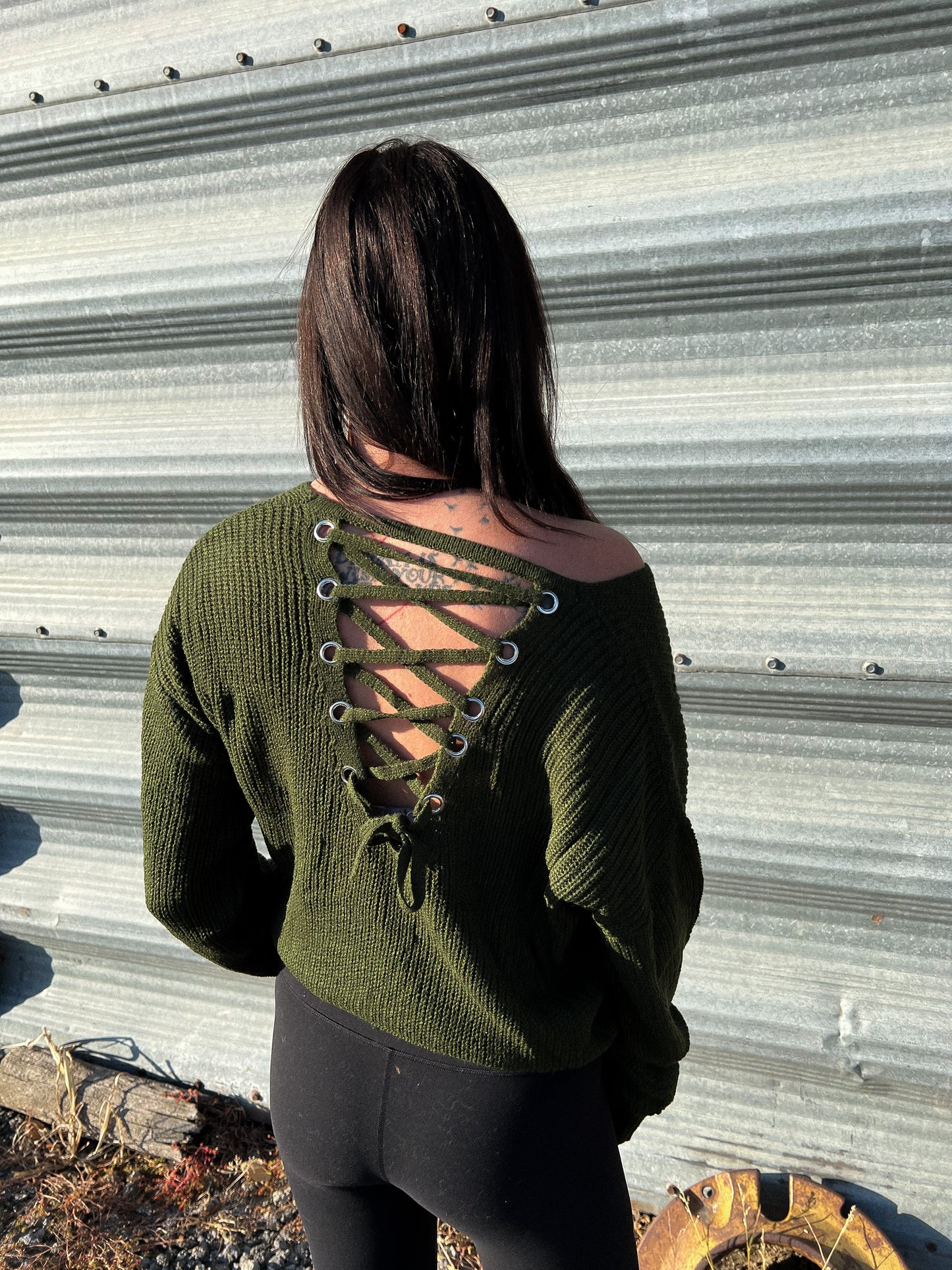 Olive Sweater