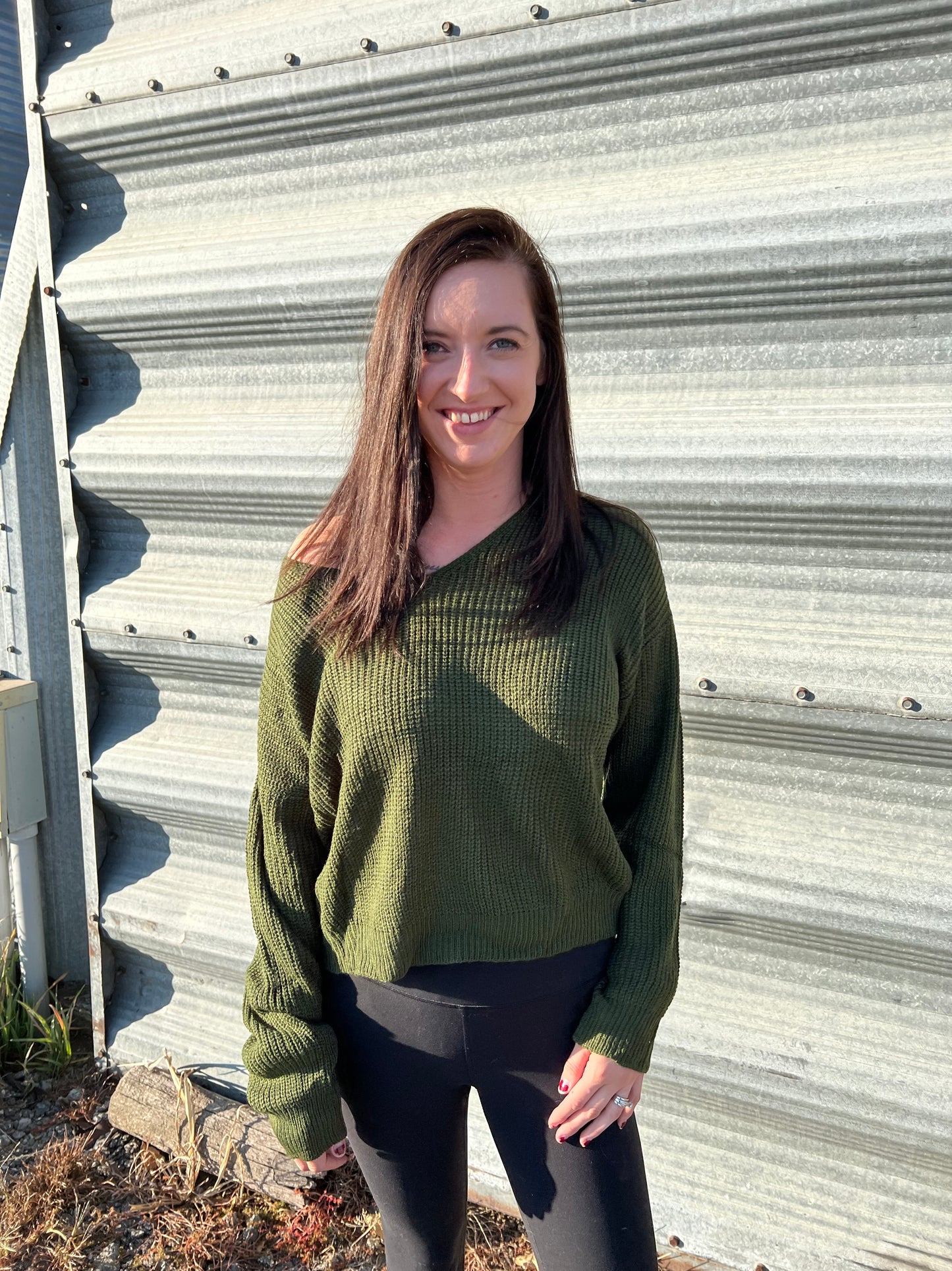 Olive Sweater