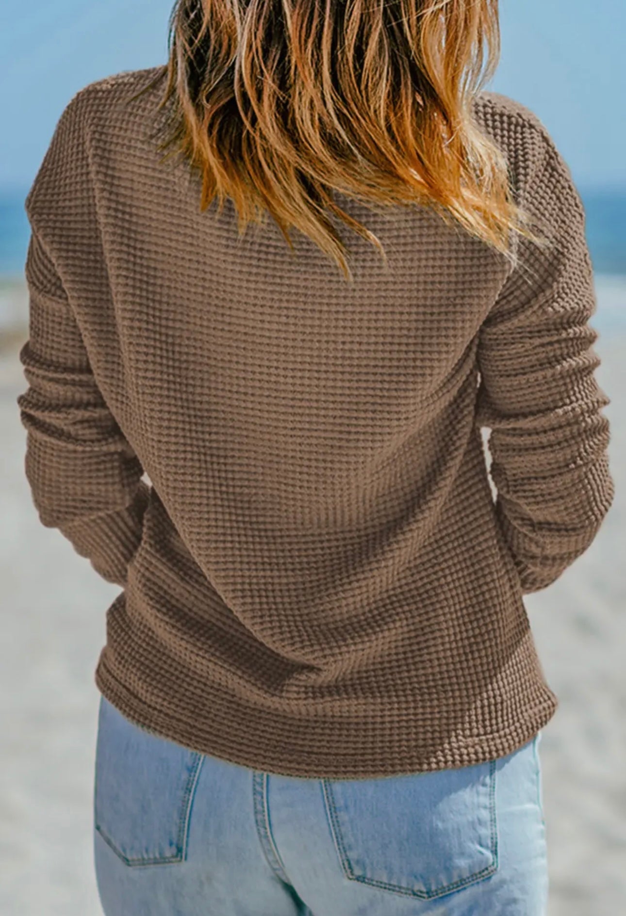 Waffle Knit Long Sleeve