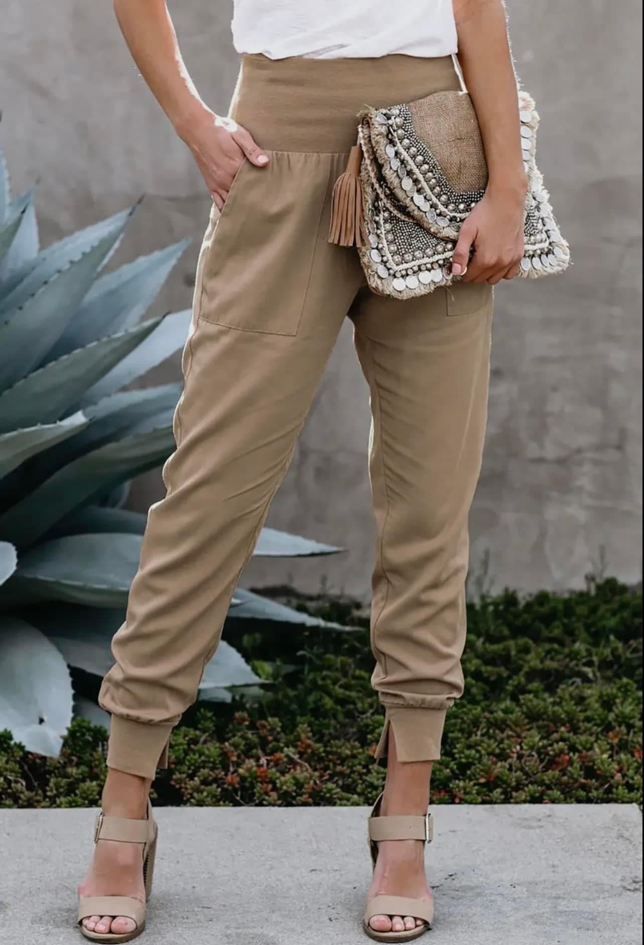 Khaki Jogger