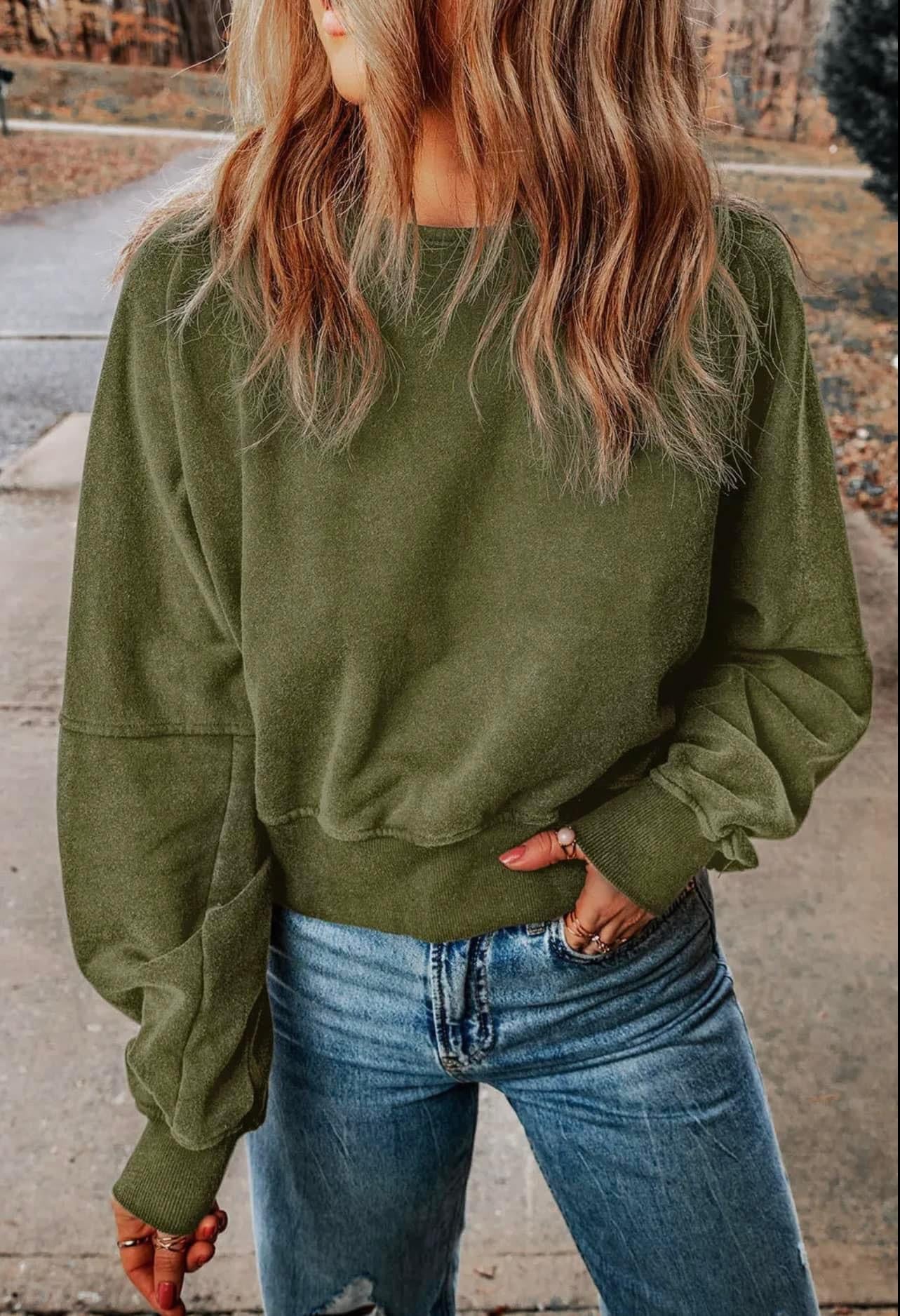 Open Back Sweater