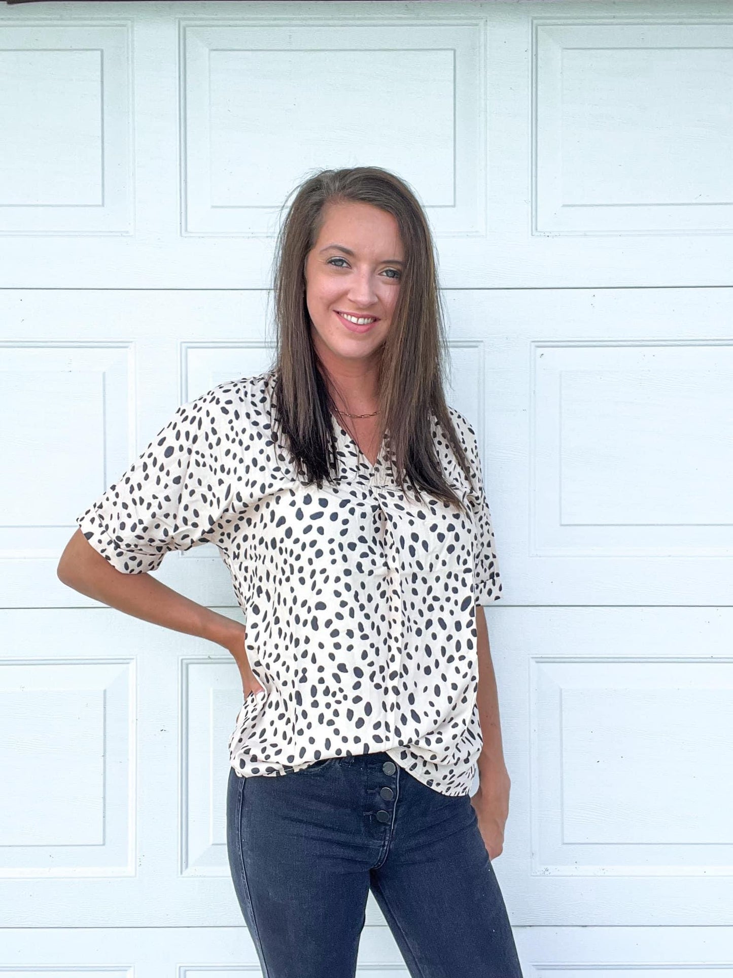 Cheetah Blouse