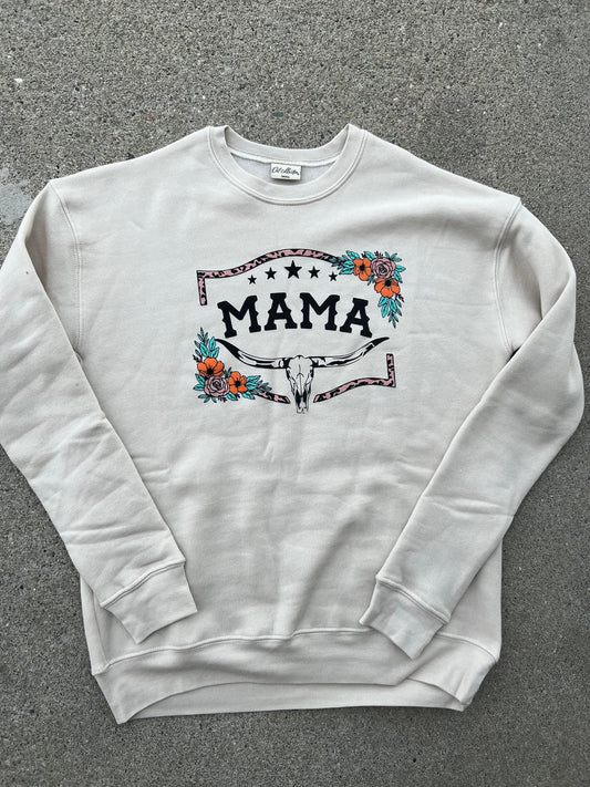 Mama Western Crewneck