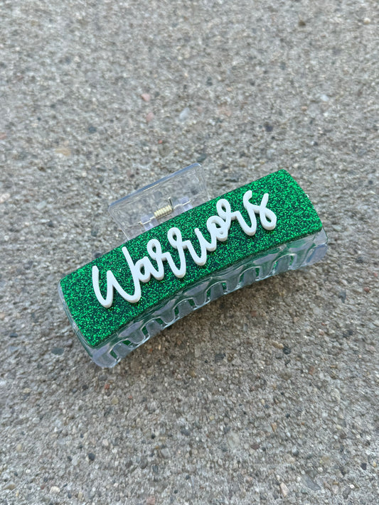 Warriors Hair Clip