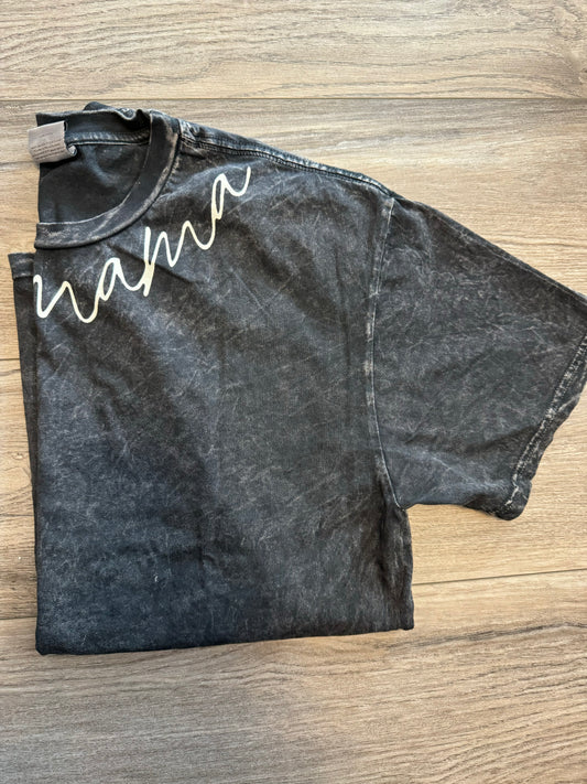 Mineral Washed Mama Tee